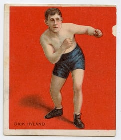 1910 Boxer "Fighting Dick Hyland" (William Uren) - #4 Champion Athlete