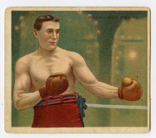 1910 Boxer Philadelphia Jack O'brien - Hassan Boxing Card