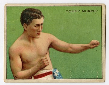 1910 Boxer Tommy Murphy - Honest Boxing Card
