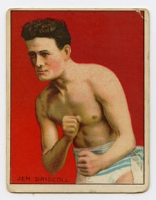 1910 Boxer Jem Driscoll - Honest Boxing Card
