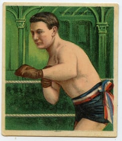 1910 Boxer Young Corbett - Mecca Boxing Card