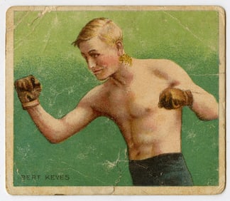 1910 Boxer Bert Keyes - Mecca Boxing Card
