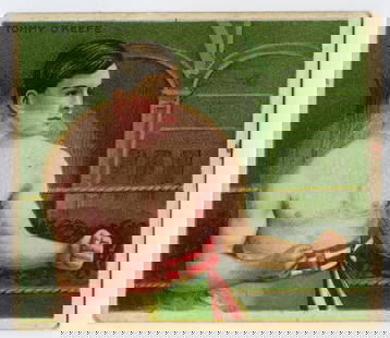 1910 Boxer  Tommy O'Keefe -  Mecca Boxing Card: The provenance is from a deceased collector in Palm Beach. We have included quality images to show it's actual condition. This lot is located in Boca Raton, Fl and its shipment will be made directly b