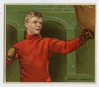 1910 Boxer Johnny Summers - Mecca Boxing Card