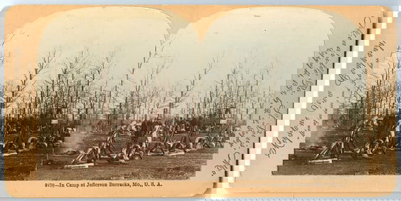 Rare Real Photo Stereoview Spanish & Phillipine-American War
