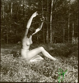 ANDRÉ DE DIENES Vintage Photo 1950s-1960s Nude Study