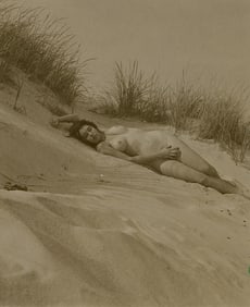 ANDRÉ DE DIENES Vintage Photo 1950s-1960s Nude Study