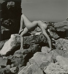 ANDRÉ DE DIENES Vintage Photo 1950s-1960s Nude Study