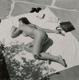 ANDRÉ DE DIENES Vintage Photo 1950s-1960s Nude Study