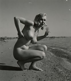 ANDRÉ DE DIENES Vintage Photo 1950s-1960s Nude Study
