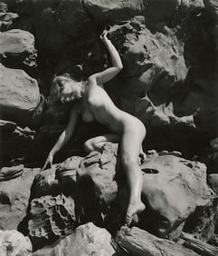 ANDRÉ DE DIENES Vintage Photo 1950s-1960s Nude Study