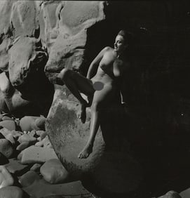 ANDRÉ DE DIENES Vintage Photo 1950s-1960s Nude Study