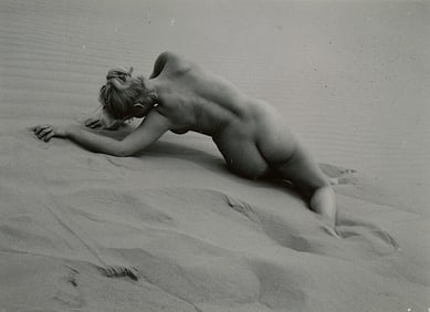 ANDRÉ DE DIENES Vintage Photo 1950s-1960s Nude Study