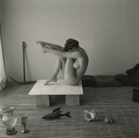ANDRÉ DE DIENES Vintage Photo 1950s-1960s Nude Study