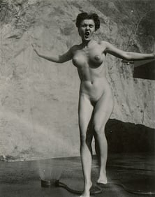 ANDRÉ DE DIENES Vintage Photo 1950s-1960s Nude Study