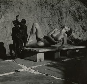ANDRÉ DE DIENES Vintage Photo 1950s-1960s Nude Study