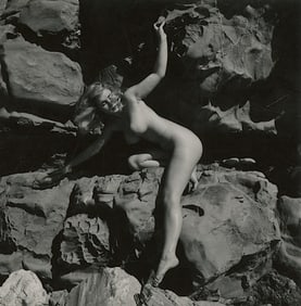 ANDRÉ DE DIENES Vintage Photo 1950s-1960s Nude Study