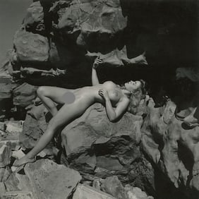 ANDRÉ DE DIENES Vintage Photo 1950s-1960s Nude Study