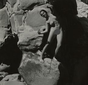 ANDRÉ DE DIENES Vintage Photo 1950s-1960s Nude Study