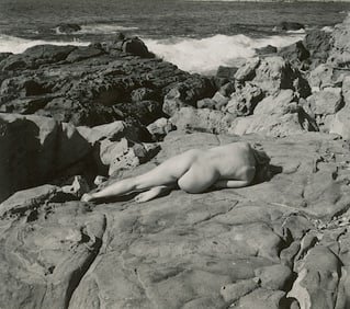 ANDRÉ DE DIENES Vintage Photo 1950s-1960s Nude Study
