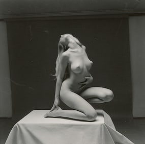 ANDRÉ DE DIENES Vintage Photo 1950s-1960s Nude Study