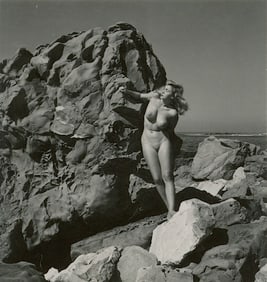 ANDRÉ DE DIENES Vintage Photo 1950s-1960s Nude Study