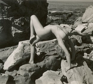 ANDRÉ DE DIENES Vintage Photo 1950s-1960s Nude Study