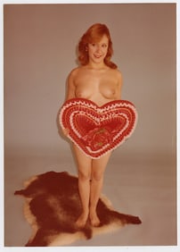 Pin Up Kodak Print Photo Naturalism Nude 3.5" x 5" Ca 1970s - 1990s