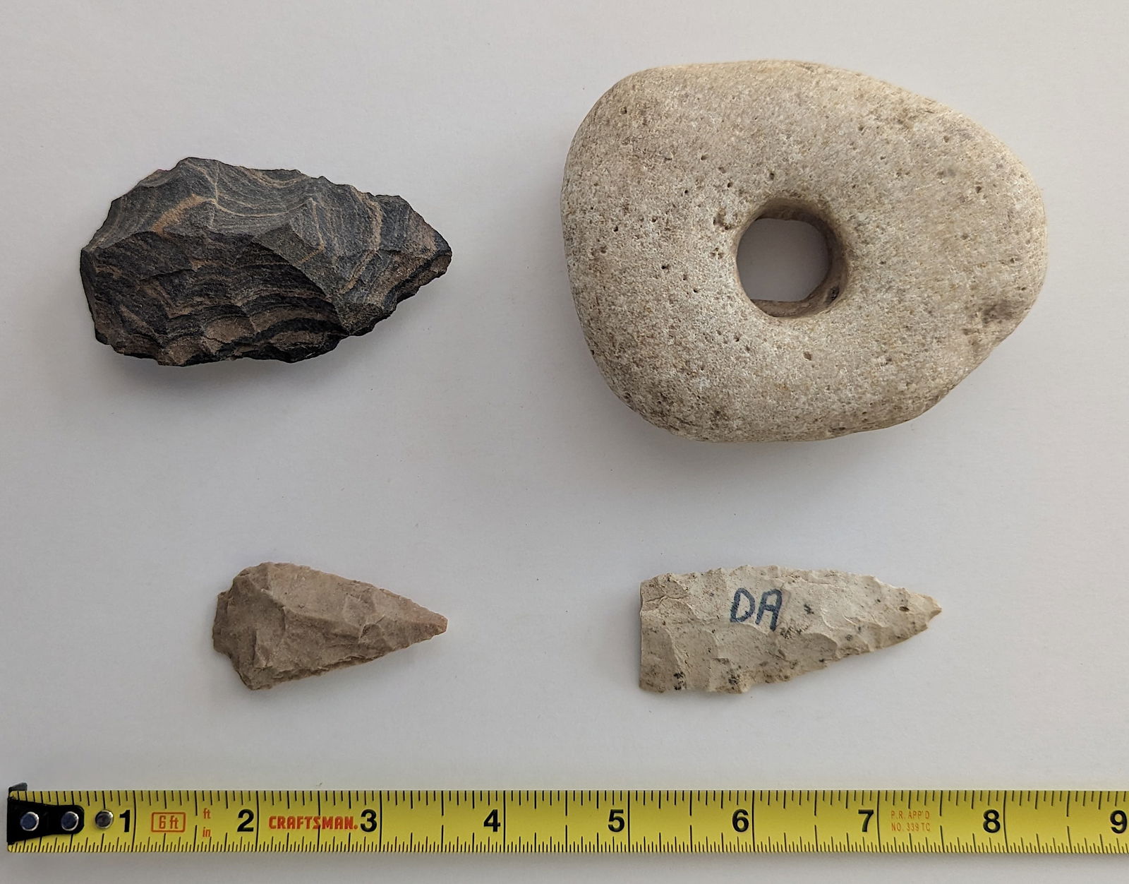 Authentic Antique Native American Artifact Museal Lot