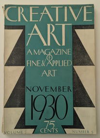 VTG Creative Art Magazine November 1930