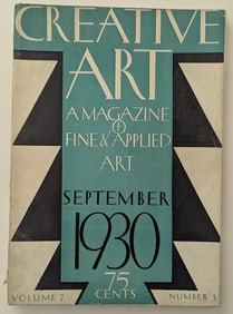 VTG Creative Art Magazine September 1930
