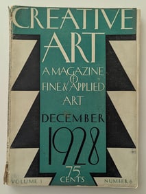 VTG Creative Art Magazine December 1928