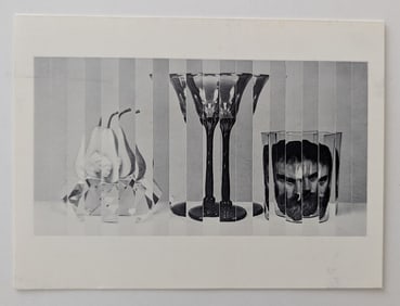 Vintage Exhibit Invitation LUCAS SAMARAS The Pace Gallery, 1984