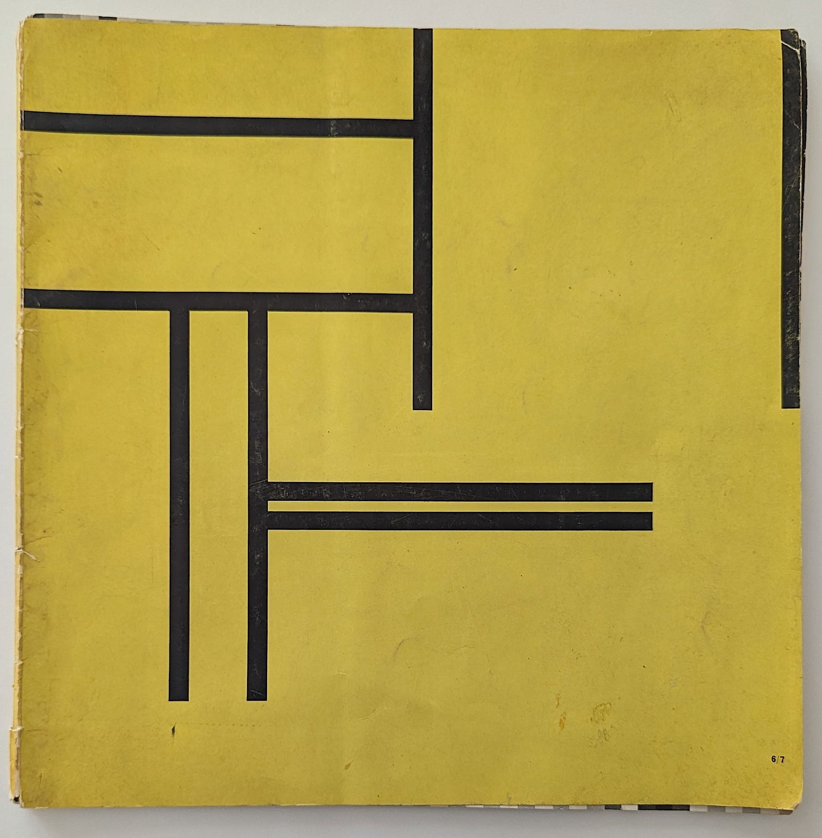 Spirale 6/7, Juni 1958. Mit originalgraphischen Beiträgen von R.P.: Approx, Dimensions 14" x 14". L. Ed. 1200 Exemplaren. Spirale 6/7, Juni 1958. Mit originalgraphischen Beiträgen von R.P. Lohse (Farblithogr.), Camille Graeser (1 Farblithogr., 1 Zinkätzung), Hans W.