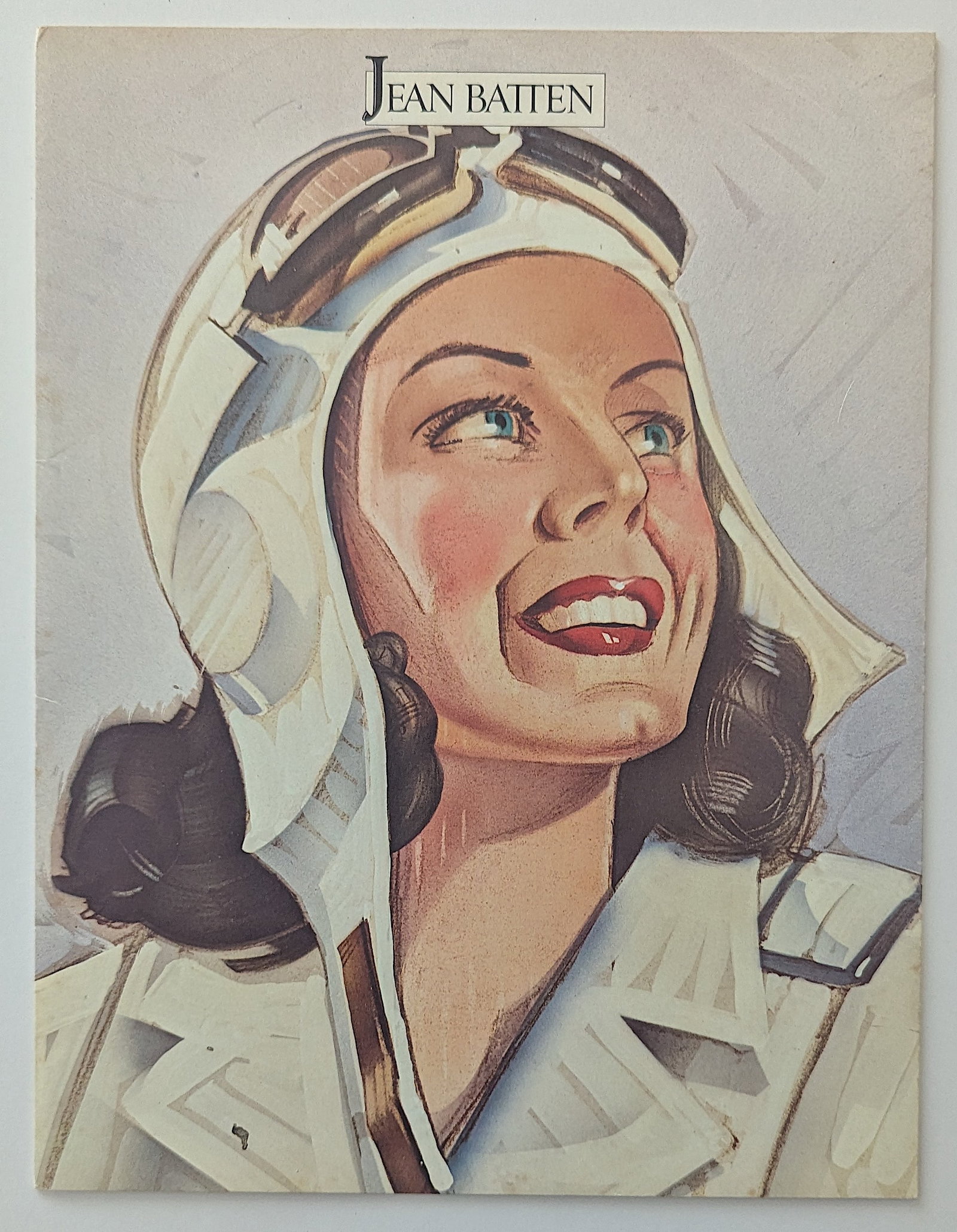 Historical Aviation JEAN BATTEN (Aviator) Vintage Dossier Catalogue: The provenance of this lot is from the archives of a deceased collector in Palm Beach. We have included quality images to show it's actual condition. This lot is located in Boca Raton, Fl and its ship