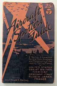 Vintage Historical WW2 Aviation Aircraft Spotter's Guide