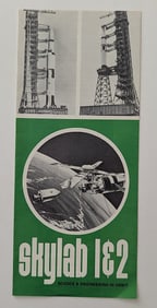Vintage Scarce NASA Pamphlet SKYLAB I & 2, 1973