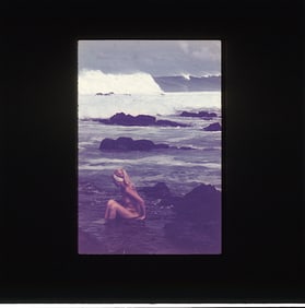 Vintage 20th C. 35mm Art Slide American Naturalism Nudism
