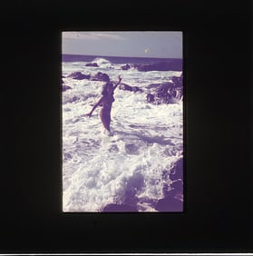 Vintage 20th C. 35mm Art Slide American Naturalism Nudism