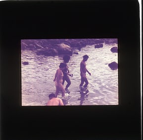 Vintage 20th C. 35mm Art Slide American Naturalism Nudism