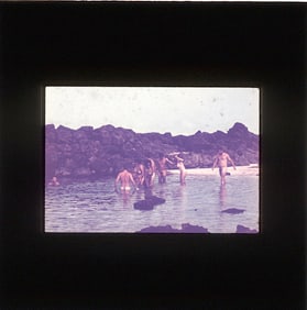 Vintage 20th C. 35mm Art Slide American Naturalism Nudism