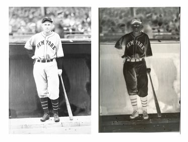 Vintage 1937 Defender Negative - Professional Baseball Player