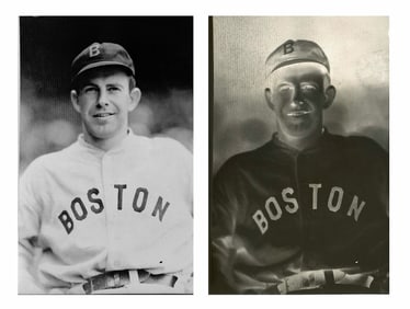 Vintage 1937 Defender Negative - Professional Baseball Player
