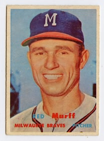 Red Murff 1957 Topps #321 NM - MT 8