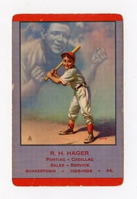 1953 BROWN & BIGELOW BABE RUTH Playing Card