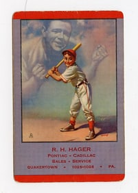 1953 BROWN & BIGELOW BABE RUTH Playing Card