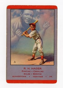 1953 BROWN & BIGELOW BABE RUTH Playing Card