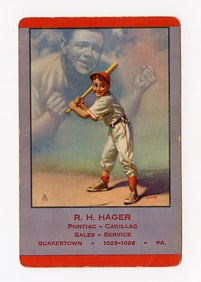 1953 BROWN & BIGELOW BABE RUTH Playing Card