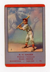 1953 BROWN & BIGELOW BABE RUTH Playing Card