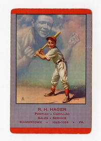 1953 BROWN & BIGELOW BABE RUTH Playing Card